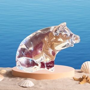 Princess House Pets 24 % Lead Crystal Penelope Pig made in Germany